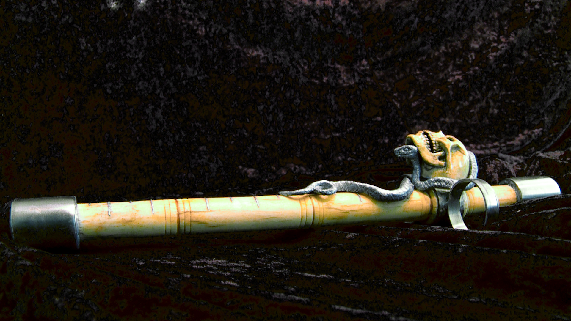 Shadows of Aegis logo — an opium pipe
